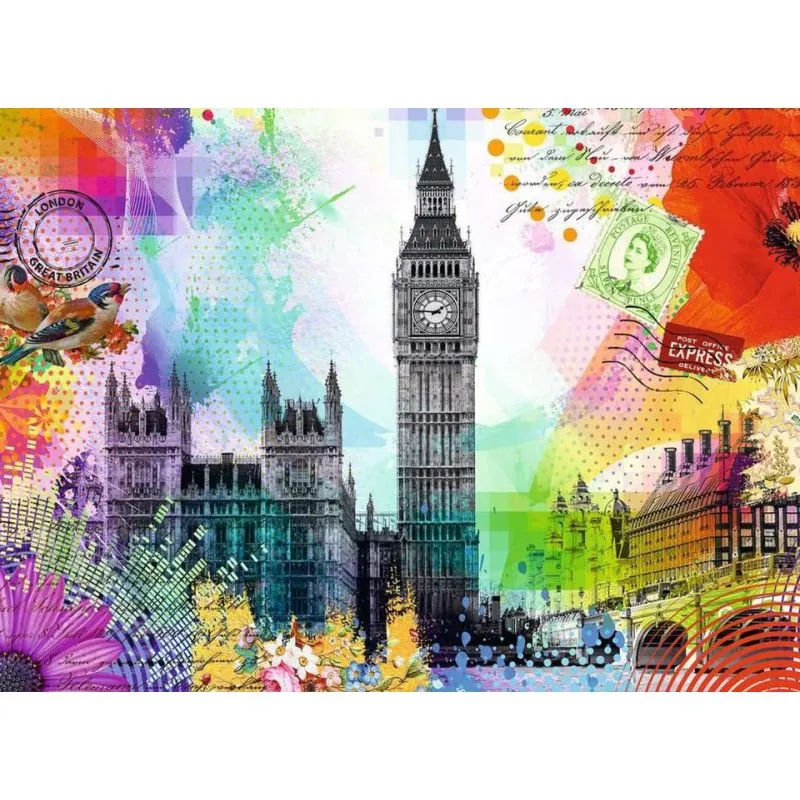 Puzzle 500 p - Map of London Puzzels