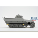 BORDER MODEL: 1/35; Sd.Kfz.251 /1 Ausf.D with R35 turret with PE and workable tracks Militaire modelbouw