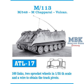 M-113 / M-548 / Chapparal / Vulcan tracks 