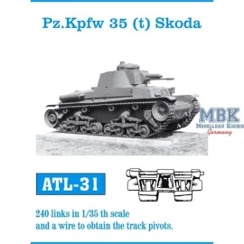 Pz.Kpfw 35 (t) Skoda tracks 