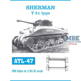 Sherman T51 type tracks 