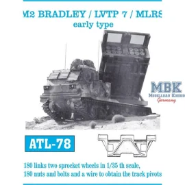 M 2 Bradley, LVTP 7, MLRS early 