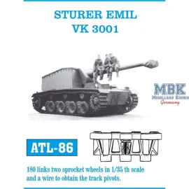 Sturer Emil, VK3001 tracks 