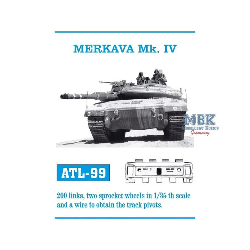 Merkava Mk. IV tracks 