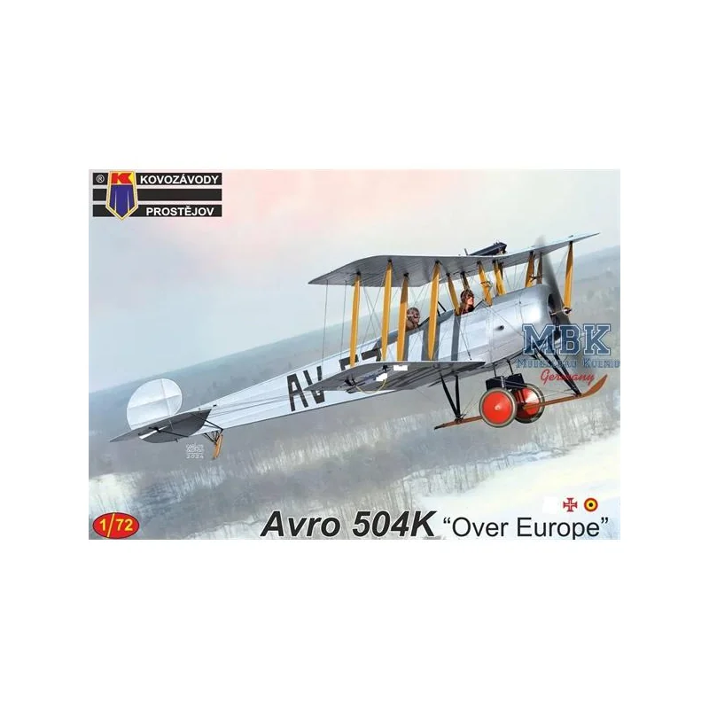 Avro 504K “Over Europe” Schaalmodel 