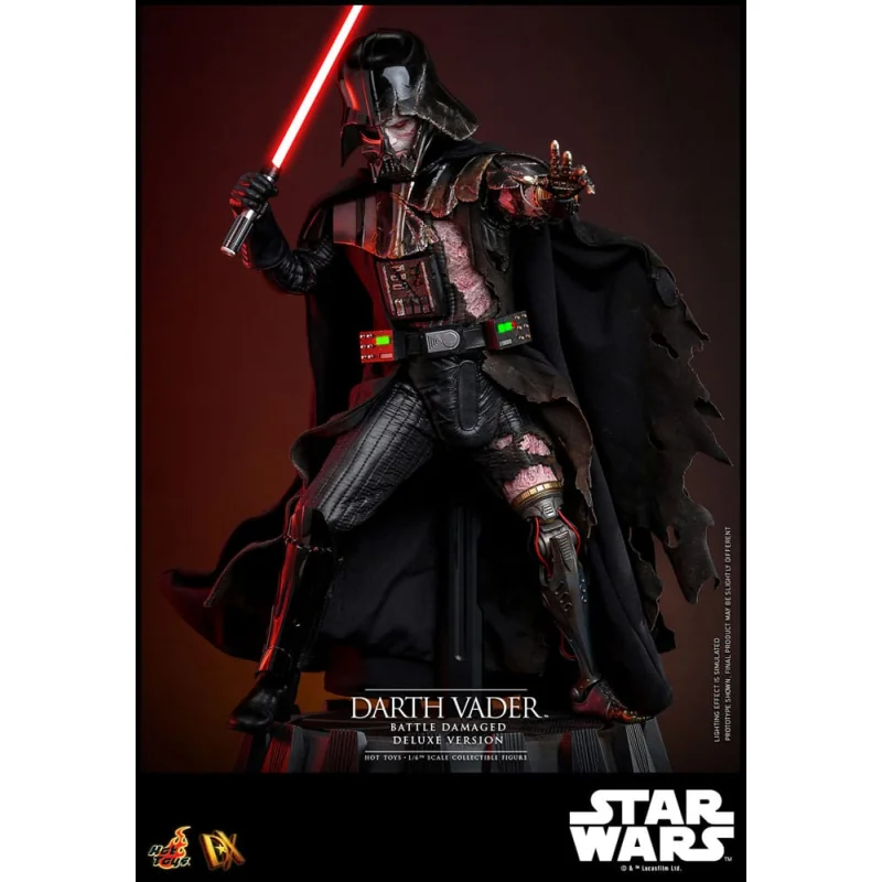 Star Wars - Figure 1/6 Darth Vader (Battle Damaged) Deluxe Version 35 cm