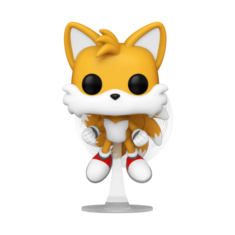 Sonic Pop Tails Flying Flocked + Chase Pop figuren