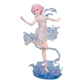 Re:Zero Starting Life in Another World - 1/7 Ram Aqua Dress 23 cm Beeldjes 