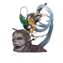 Attack on Titan - 1/7 Levi vs Beast Titan Ver. 28cm Beeldjes 