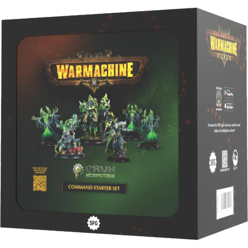 Warmachine - Cryx Necrofactorium - Command Starter Set Figuur spelletjes: uitbreidingen