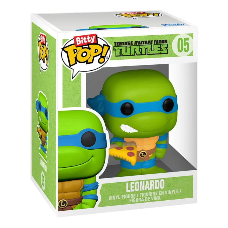 Ninja Turtles POP! Wrinkles Vinyl Figure Leonardo w/Van 1" Pop figuren