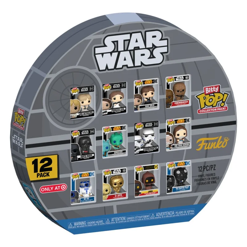 Star Wars pack 12 Bitty POP figures! Vinyl A New Hope 2.5 cm Pop figuren