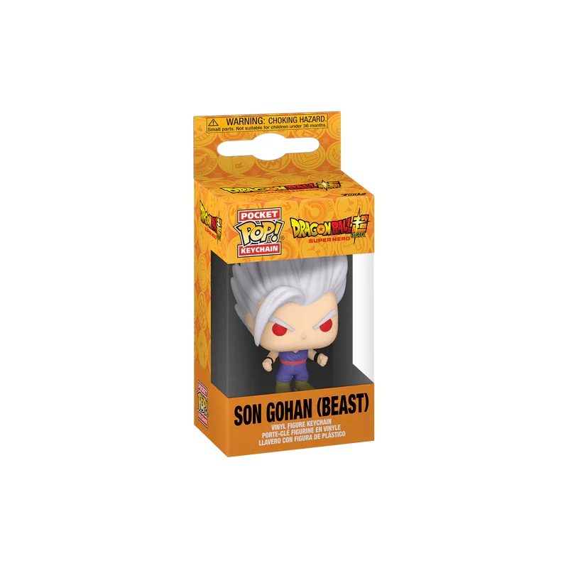 DBS SUPER HERO - Pocket Pop Keychains - Gohan Ultra Instinct Sleutelhanger