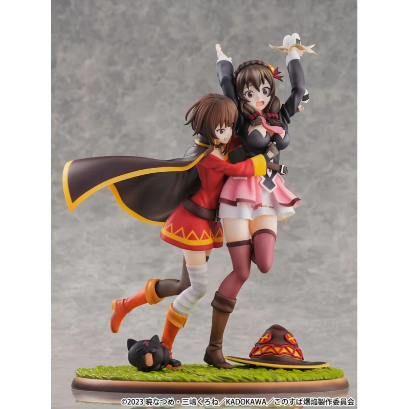 Konosuba: God's Blessing on This Wonderful World! - Shibuya Scramble 1/6 Megumin & Yunyun Futari wa Otomodachi Ver. 26cm