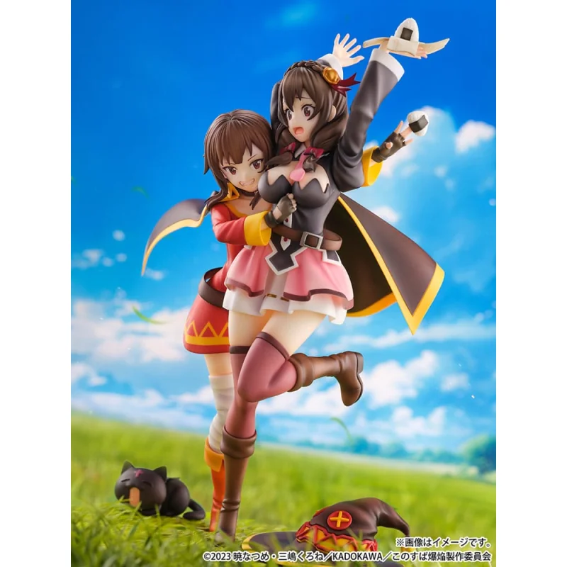 Konosuba: God's Blessing on This Wonderful World! - Shibuya Scramble 1/6 Megumin & Yunyun Futari wa Otomodachi Ver. 26cm