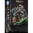 Attack on Titan - Ultimate Premium Masterline Series 1/4 Levi Versus Beast Titan Bonus Version 73 cm