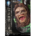 Attack on Titan - Ultimate Premium Masterline Series 1/4 Levi Versus Beast Titan Bonus Version 73 cm