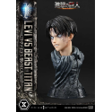 Attack on Titan - Ultimate Premium Masterline Series 1/4 Levi Versus Beast Titan Bonus Version 73 cm