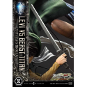 Attack on Titan - Ultimate Premium Masterline Series 1/4 Levi Versus Beast Titan Bonus Version 73 cm