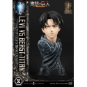 Attack on Titan - Ultimate Premium Masterline Series 1/4 Levi Versus Beast Titan Bonus Version 73 cm