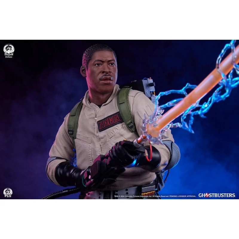 PCSGBZEDD14DX Ghostbusters - Premier Series 1/4 Winston Deluxe Version Statuette 48 cm