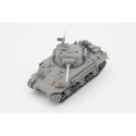 BORDER MODEL: 1/35; Sherman M4A1 Mid production with PE, metal barrel, 3D light guards and stowage Militaire modelbouw