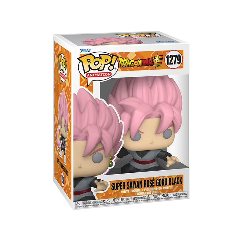 DBZ Dragon Ball Pop Goku Black Rose Glow Exclusive Pop figur 