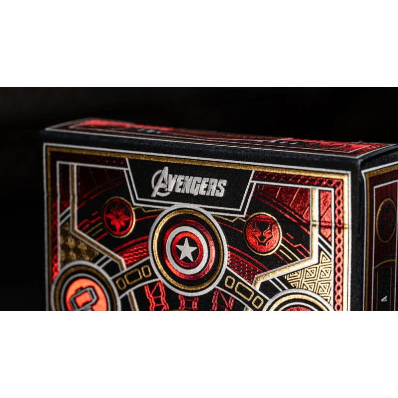 T11-AVENGERS-DECK-RED Avengers - The Infinity Saga Playing Card Game Red Version