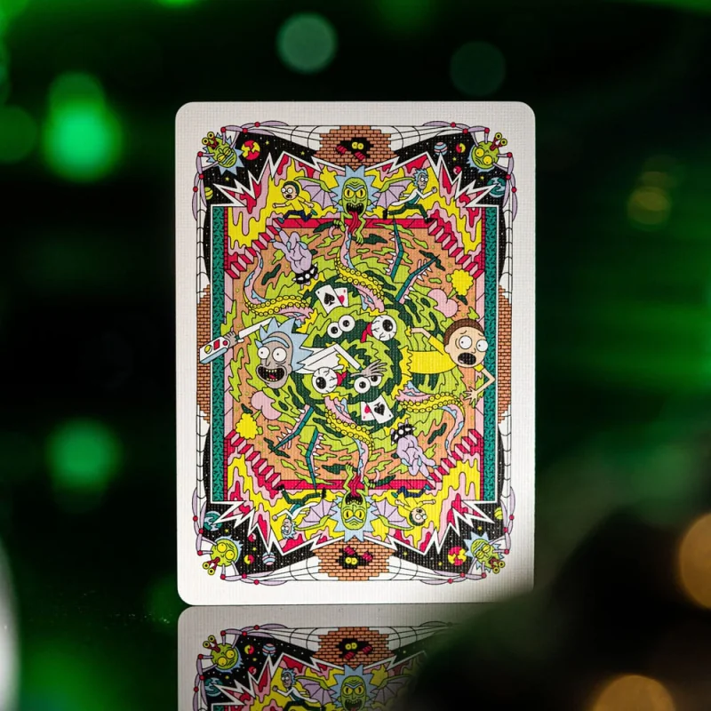 Rick and Morty playing card game Speelkaarten