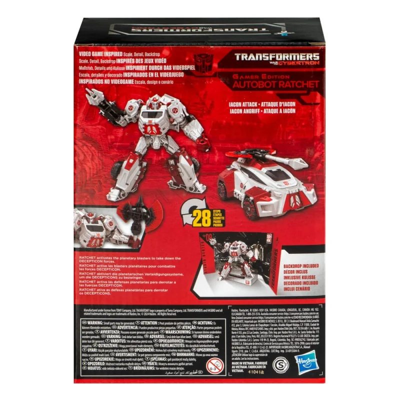 Transformers: War for Cybertron Studio Series Voyager Class action figure Gamer Edition Autobot Ratchet 16 cm Figuren