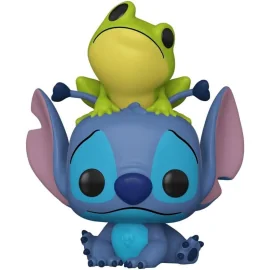 Lilo & Stitch POP! Vinyl Figure Stitch w/Frog 9 cm Pop figur 