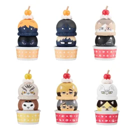 Haikyu!! pack 6 trading figures Tsumichen Stack up & Change 8 cm (with gift) Figuurtje 