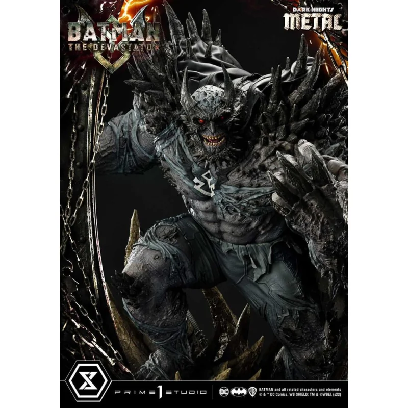 P1SMMDCMT11 Dark Knights: Metal statuette 1/3 The Devastator Regular Version 98 cm