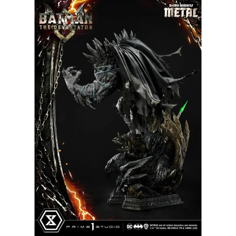 Dark Knights: Metal statuette 1/3 The Devastator Regular Version 98 cm