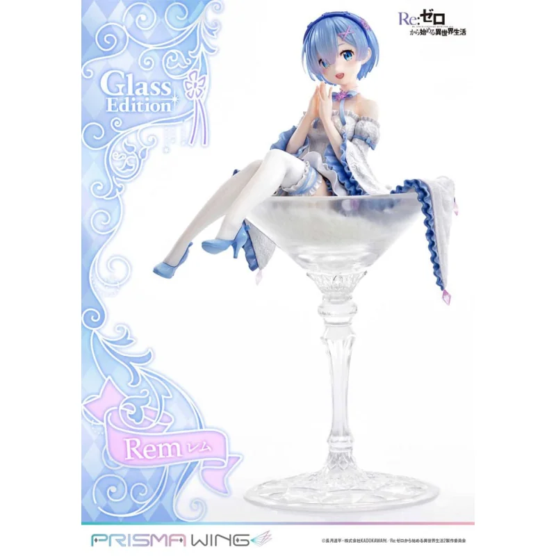 Re:Zero - Starting Life in Another World 1/7 Prisma Wing Rem Glass Edition 23 cm Beeldjes 