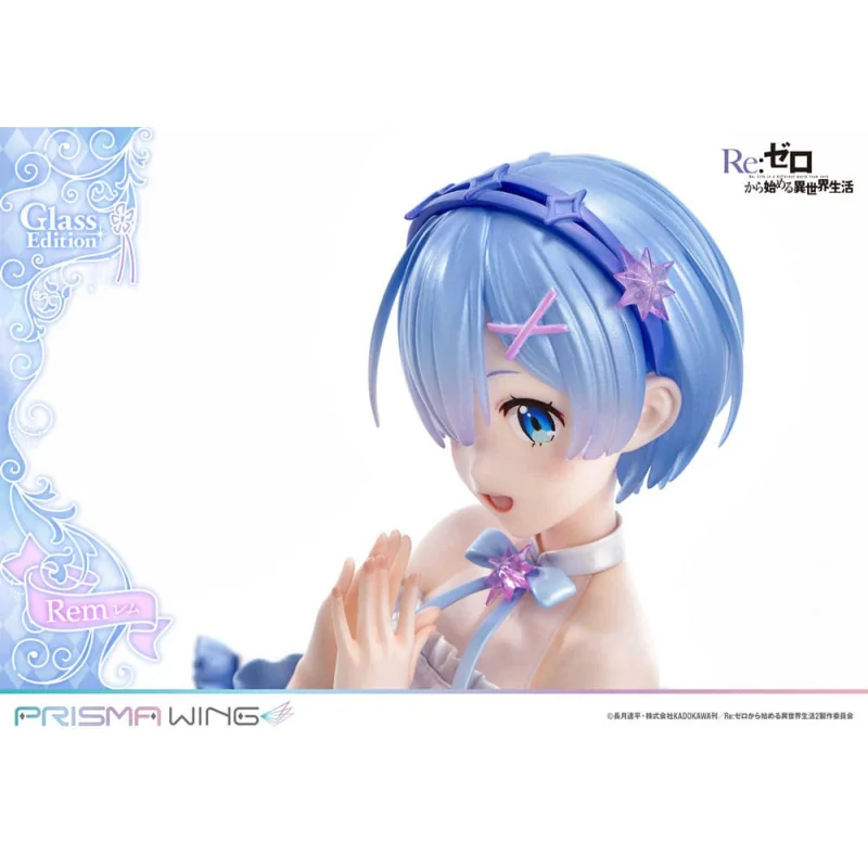 Re:Zero - Starting Life in Another World 1/7 Prisma Wing Rem Glass Edition 23 cm