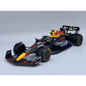 RED BULL F1 RB19 TEAM ORACLE RED BULL RACING 11 SERGIO PEREZ GRAND PRIX AUSTIN 2023 4EME (PACKAGING PREMIUM AVEC CASQUE) Miniatu