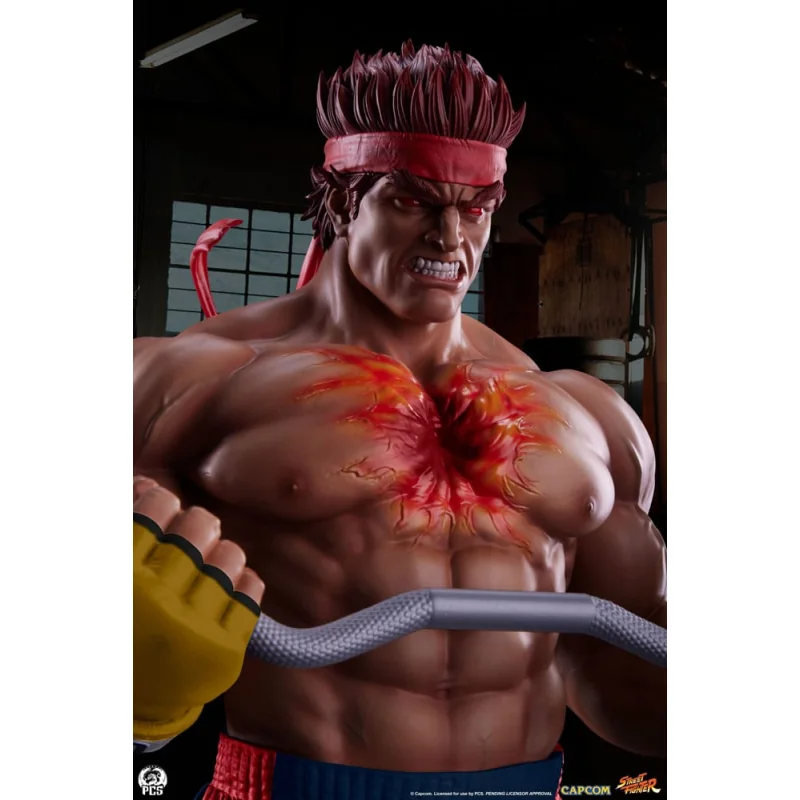 PCSSFCLRYUFIT14EV Street Fighter - Premier Series 1/4 Evil Ryu: Powerlifting