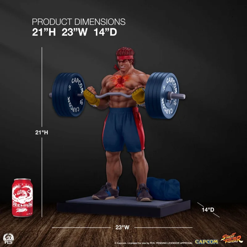 Street Fighter - Premier Series 1/4 Evil Ryu: Powerlifting