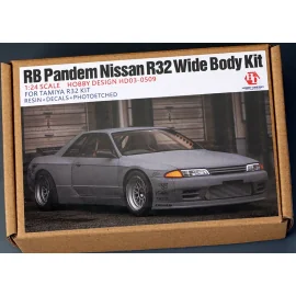 RB PANDEM NISSAN R32 WIDE BODY KIT FOR TAMIYA R32 Schaalmodel 