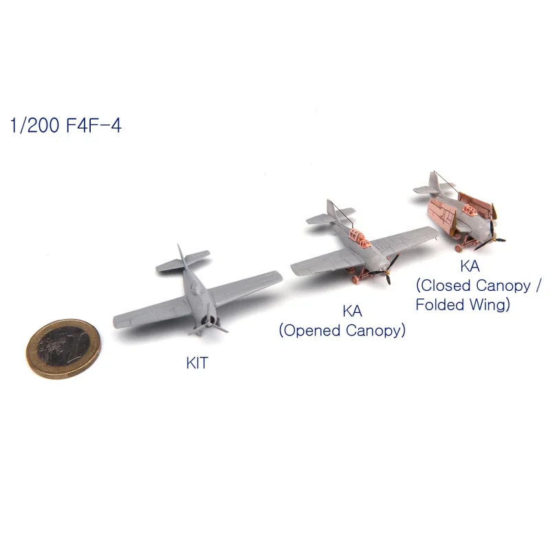 WWII US DECK PLANE SET FOR CV-6 ENTERPRISE 