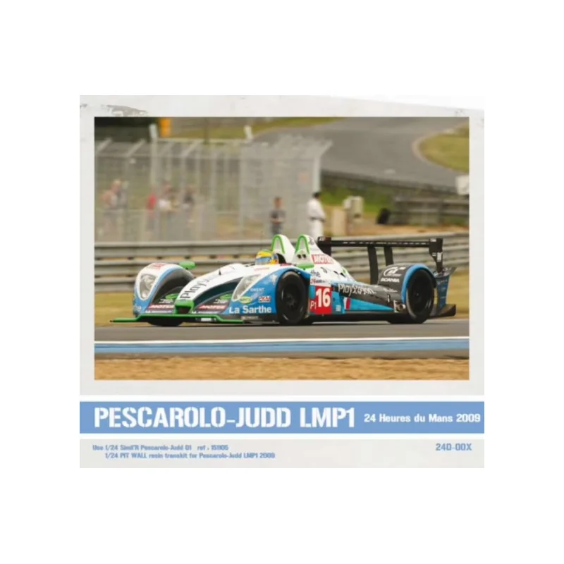 PESCAROLO JUDD LMP1 24H DU MANS 2009 Schaalmodel 