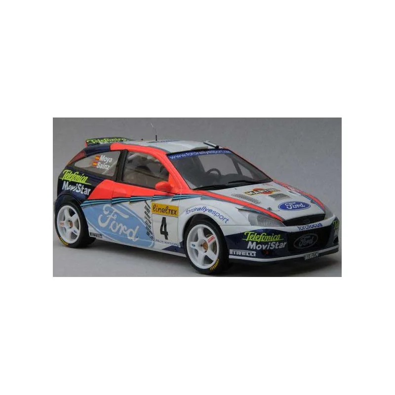 FORD FOCUS WRC MONTE CARLO 2002 SAINZ MC RAE Miniatuur 