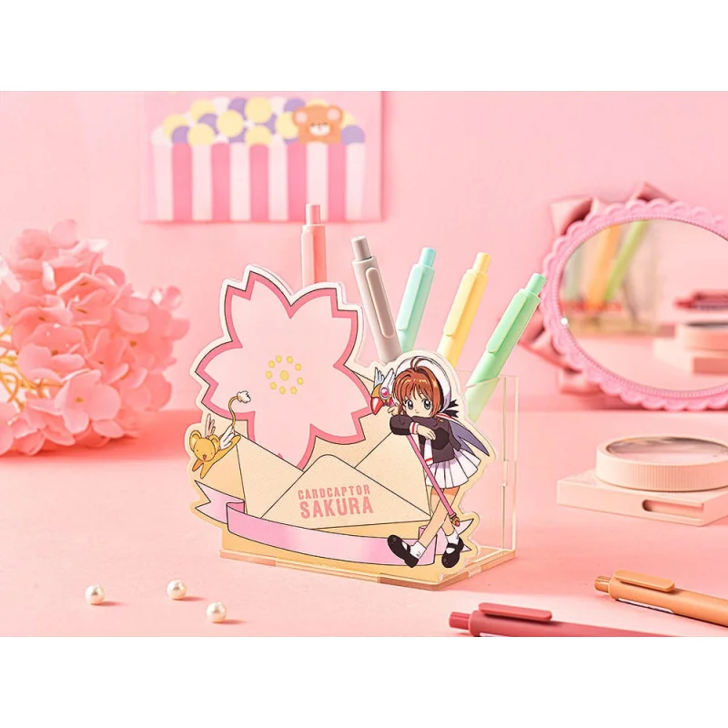 Cardcaptor Sakura Acrylic Pen Holder 25th Anniversary School Uniform Ver. 13cm Figuren