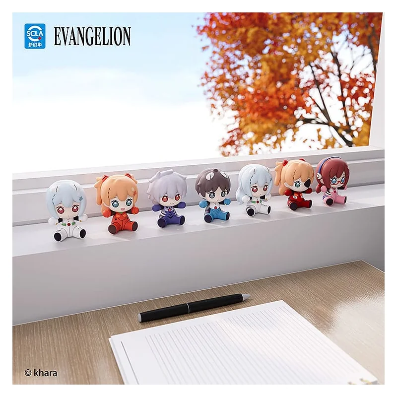 Neon Genesis Evangelion: Rebuild of Evangelion figure Chibi Huggy Good Smile Rei Ayanami: Long Hair Ver. 7cm