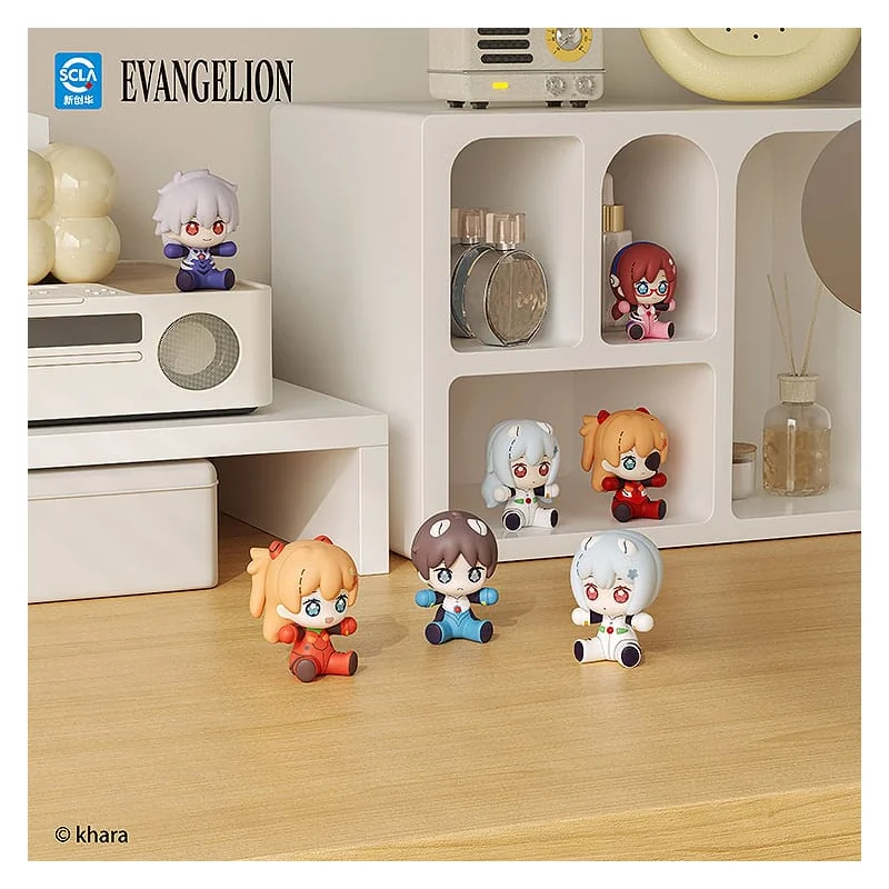 Neon Genesis Evangelion: Rebuild of Evangelion figure Chibi Huggy Good Smile Rei Ayanami: Long Hair Ver. 7cm