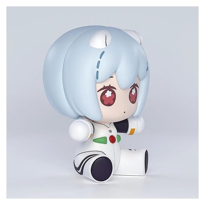 Neon Genesis Evangelion: Rebuild of Evangelion figure Chibi Huggy Good Smile Rei Ayanami: Plugsuit Ver. 7cm Good Smile Company