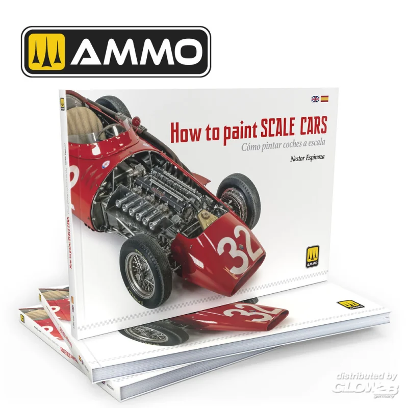 How to Paint Scale Cars ENGLISH, SPANISH Boeken over modelbouw