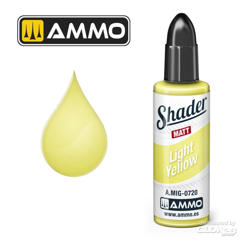 MATT SHADER Light Yellow Acrylverf 