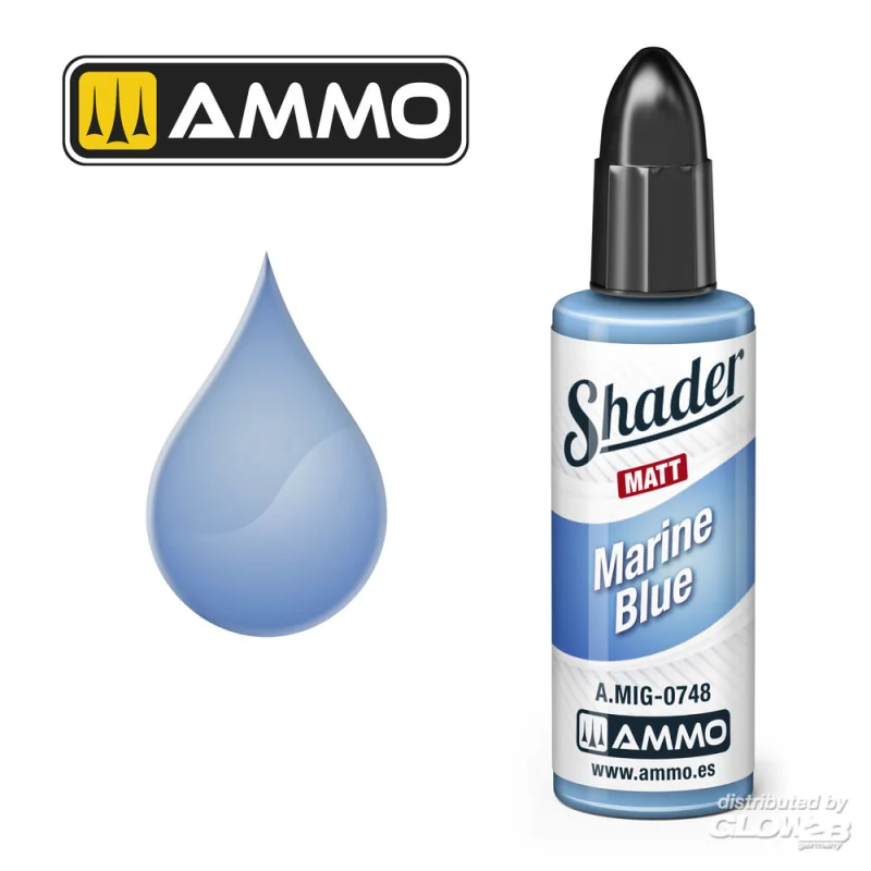 MATT SHADER Marine Blue Acrylverf 